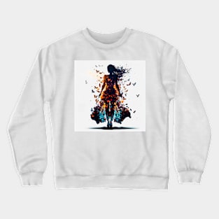 Butterfly Goddess Crewneck Sweatshirt